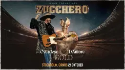 Zucchero | Cirkus, Stockholm