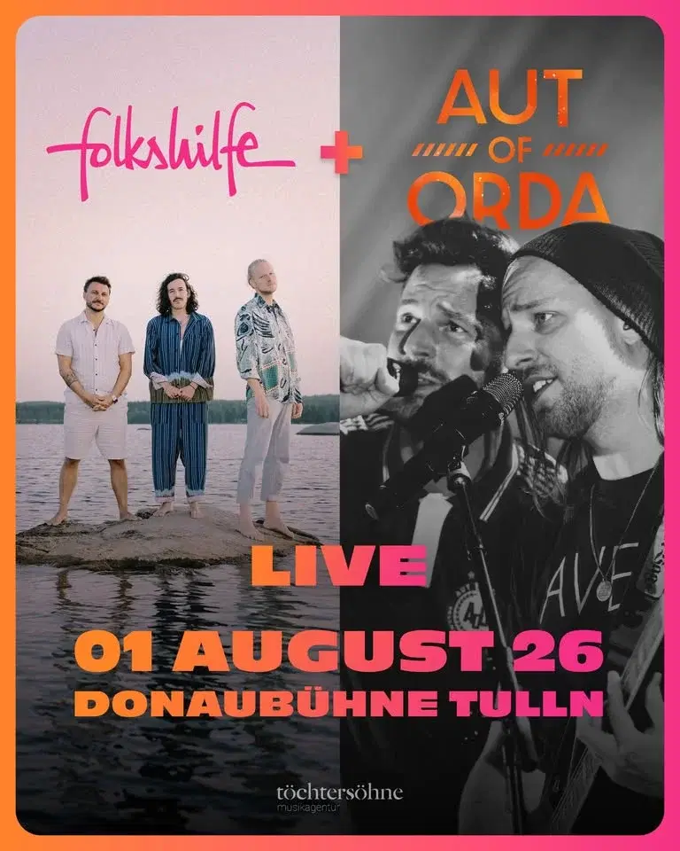 folkshilfe + AUT of ORDA: LIVE - Donaubühne Tulln