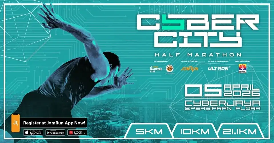 Cybercity Half Marathon 2026 Powered by JomRun®