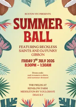 Buxton YFC Summer Ball☀️🍹💃