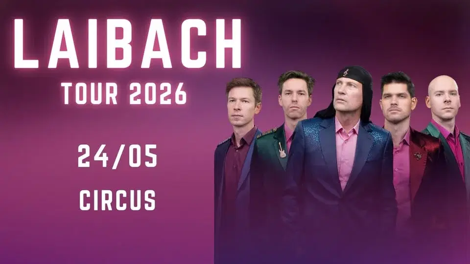 LAIBACH - Stockholm, Nya Circus