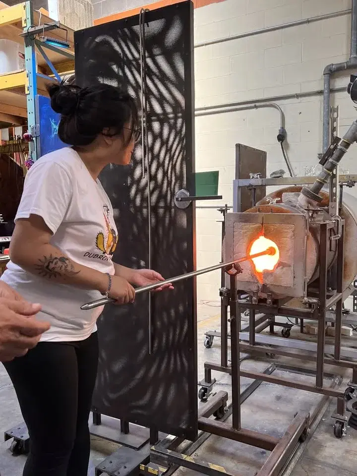 Glass Blowing Class Level 2: Drinking Cups!!