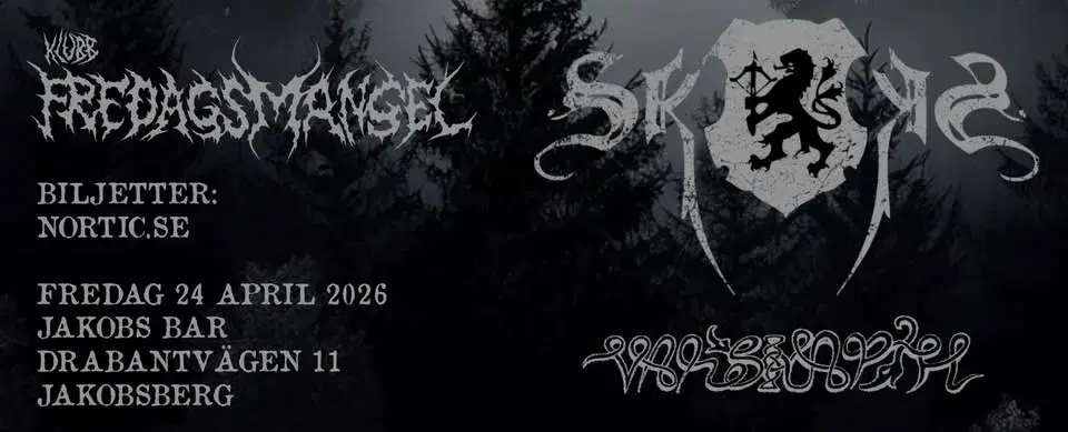 Skogen + Vanskapth Live @Klubb Fredagsmangel