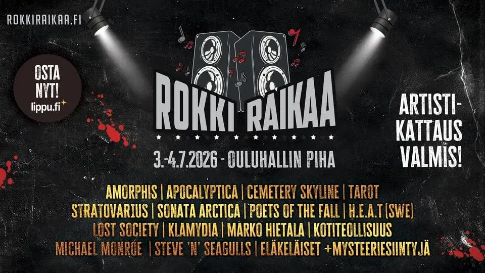 Rokki Raikaa - Oulu 3.-4.7.2026