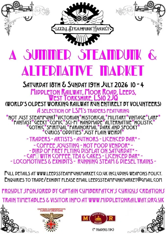Summer Steampunk & Alternative Market