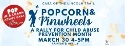 Popcorn & Pinwheels: A Rally for Child Abuse Prevention Month