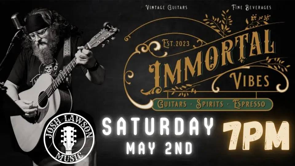 Josh Lawson Acoustic @ Immortal Vibes