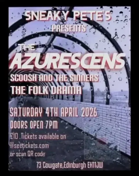 The Azurescens live at Sneaky Pete's