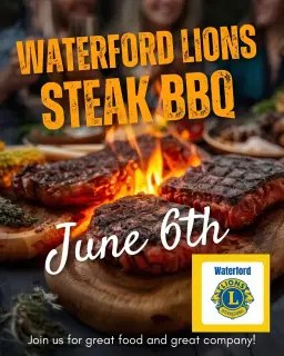 Waterford Lions Steak BBQ Fundraiser