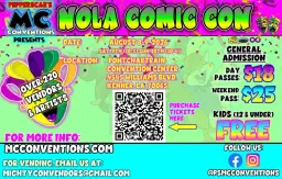NOLA Comic Con 2026