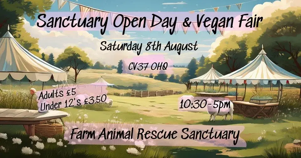 đSanctuary Summer Open Day & Vegan Fairđ