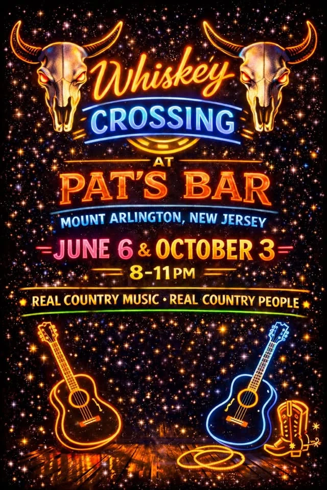 Whiskey Crossing at Pat’s bar