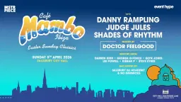 Cafe Mambo Ibiza 'Easter Sunday Classics' at Salisbury City Hall