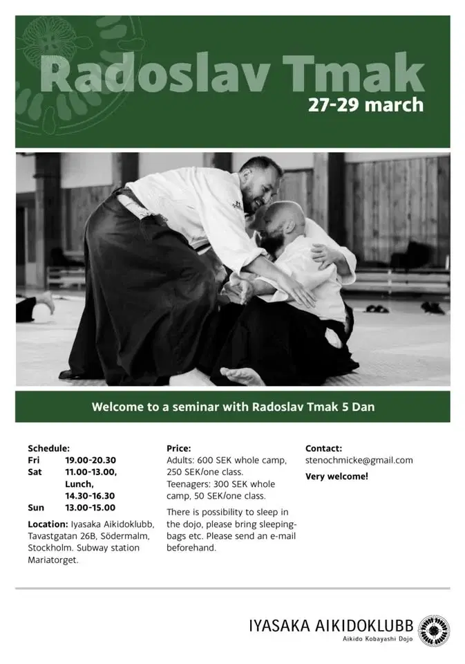 Radoslav Tmak 5 dan at Iyasaka