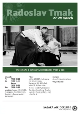 Radoslav Tmak 5 dan at Iyasaka