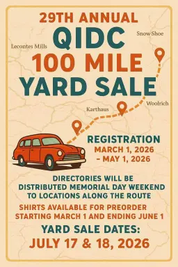 29th Annual QIDC 100 Mile Yard Sale