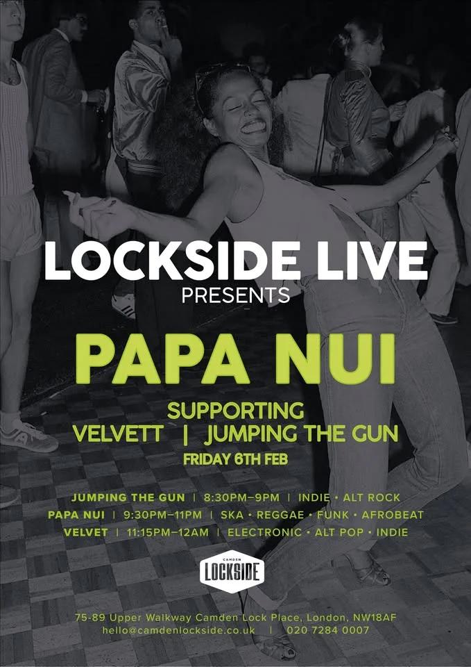 PAPA NUI, Velvett & Jumping the Gun