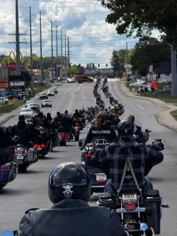28th annual Riding to Remember Fallen Police, Firefighter, and Veteran Charity Motorcycle Ride