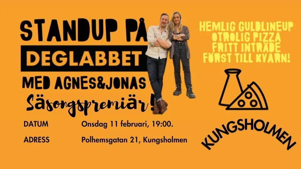 Standup pÄ Deglabbet Kungsholmen - sÀsongspremiÀr!