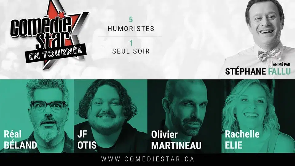 Gala Comédie Star | Salle Maurice O'Bready - SHERBROOKE