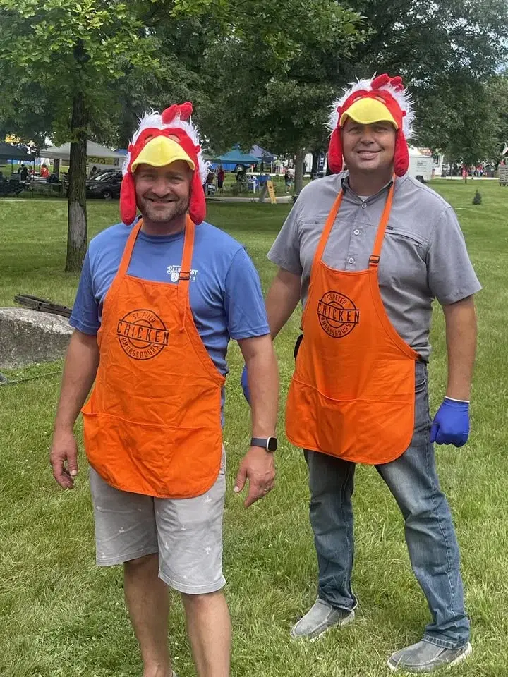 4th of July Chicken in Park