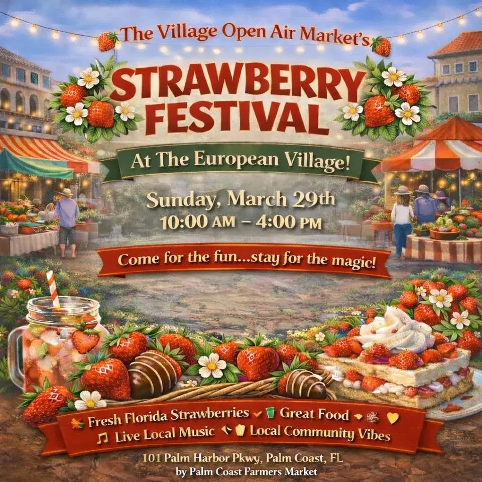 Strawberry Fest at The European Village in Palm Coast