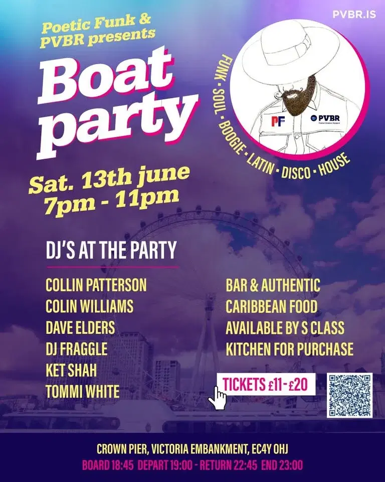 Poetic Funk & PVBR Present... The Boat Party