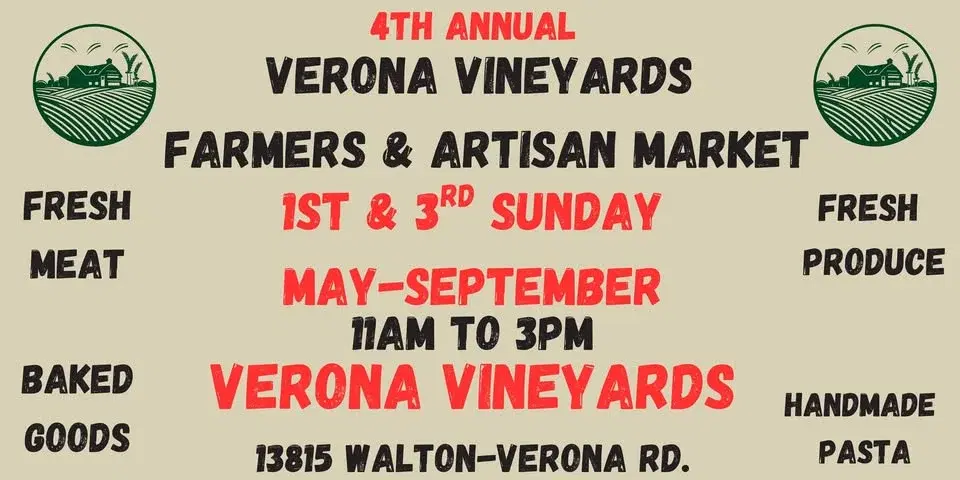 Verona Vineyards Farmers & Artisan Market