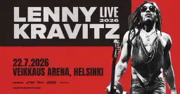 Lenny Kravitz (US), Veikkaus Arena, Helsinki 22.7.2026