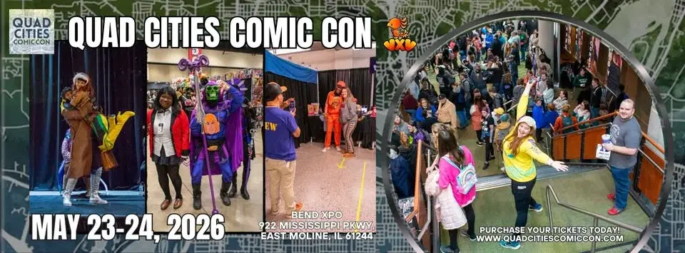 Quad Cities Comic Con 2026