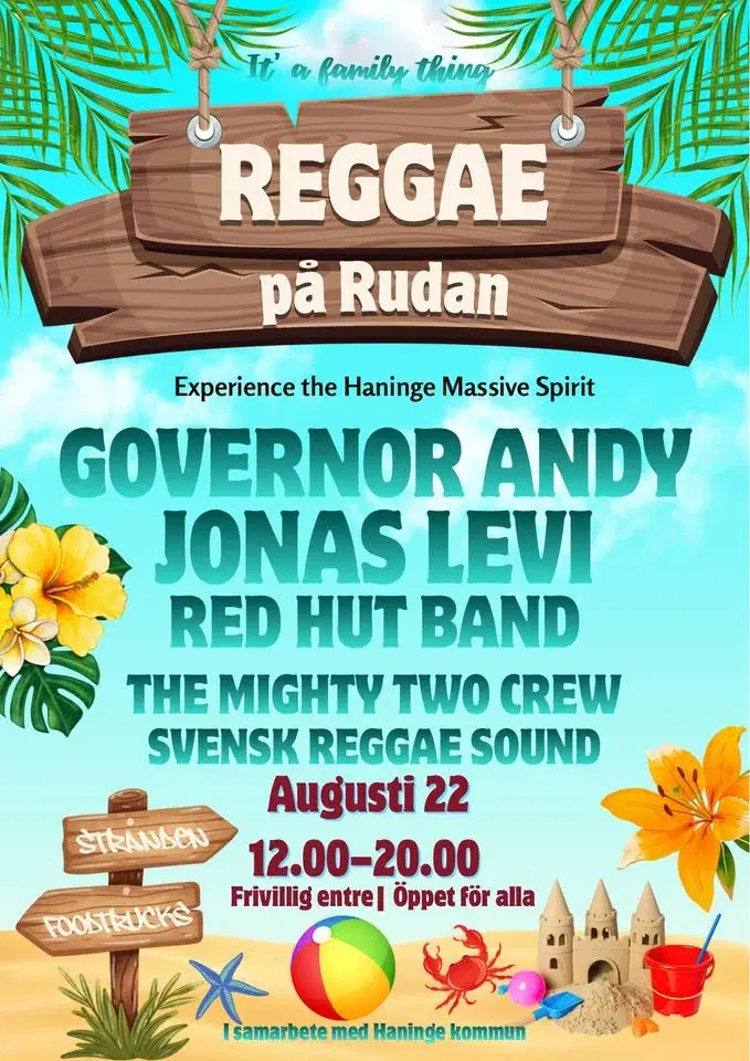 REGGAE PÅ RUDAN 2026