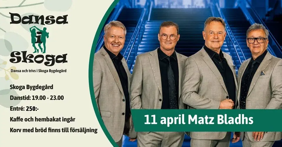 Matz Bladhs i Skoga Bygdegård
