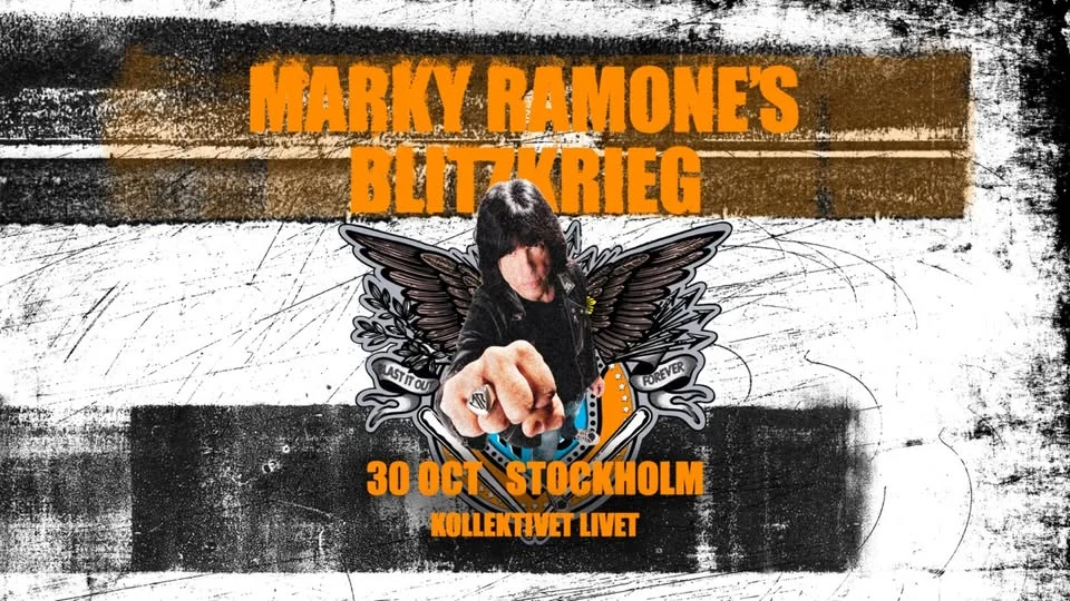 Marky Ramone's Blitzkrieg | Stockholm | Live på Kollektivet Livet