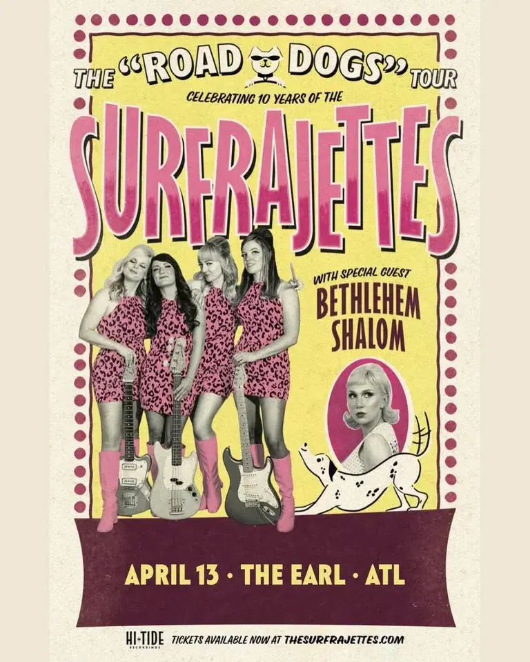 The Surfrajettes w/ Bethlehem Shalom at The EARL