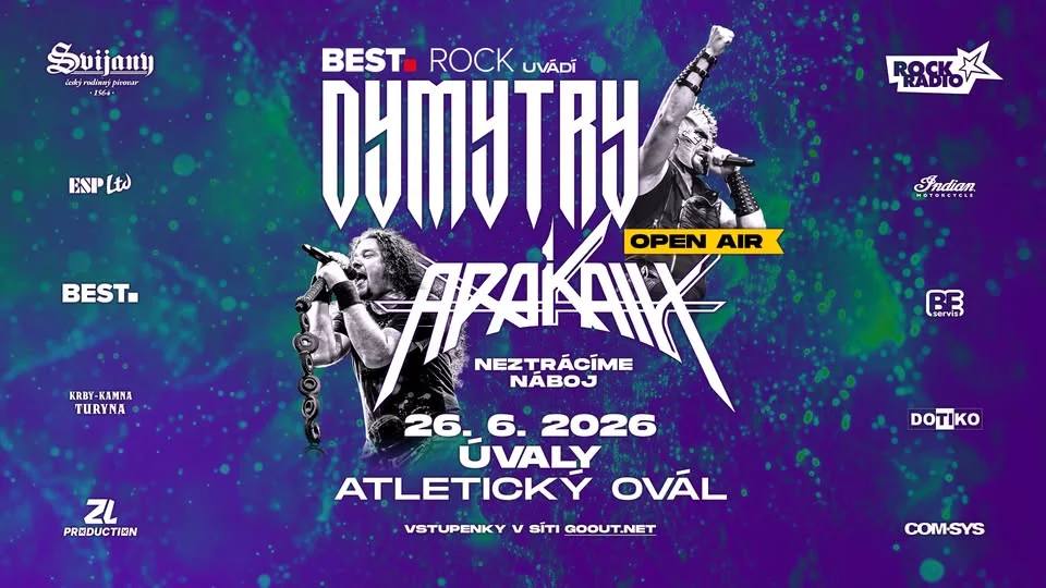 Dymytry & Arakain | BEST ROCK TOUR 2026 | Úvaly | Open Air