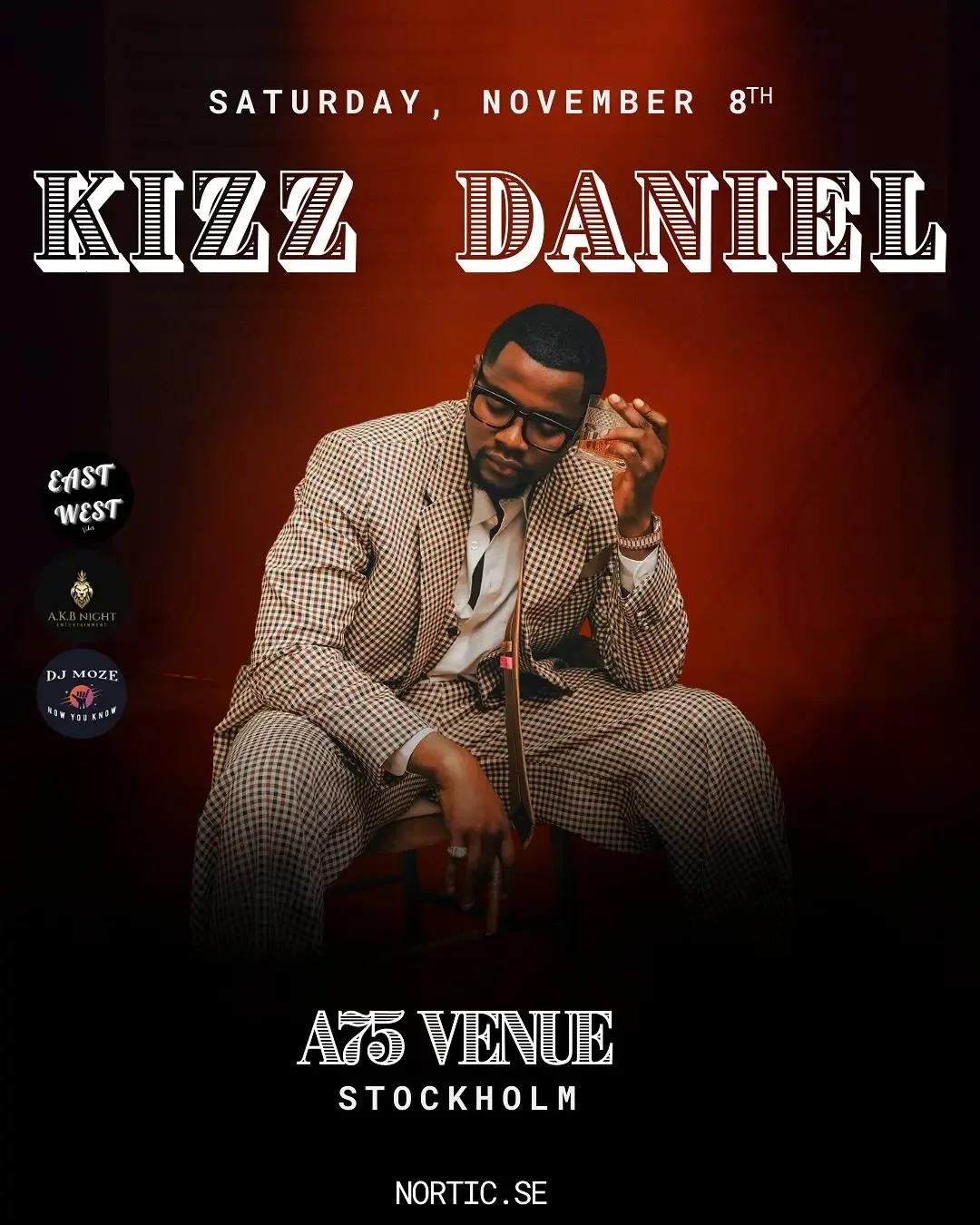 Kizz Daniel Live with Full Band 🎤🌍