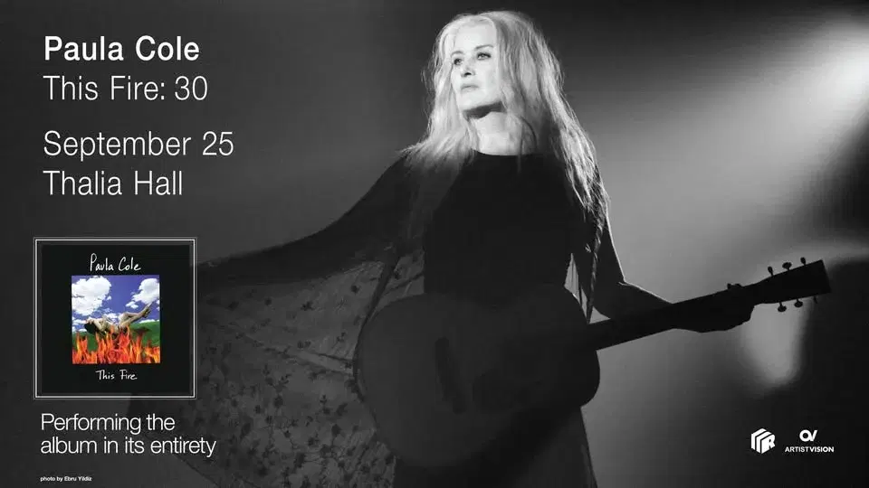 Paula Cole - THIS FIRE: 30 @ Thalia Hall