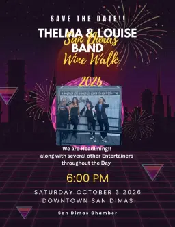 San Dimas Wine&Beer Walk 2026