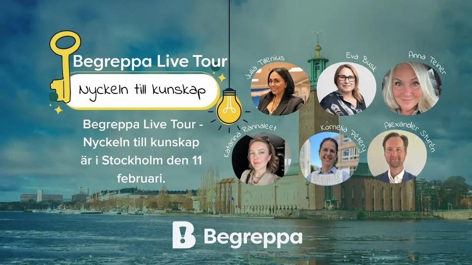 Begreppa Live Tour - Stockholm