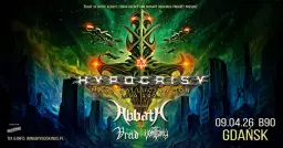 HYPOCRISY + Abbath, Vomitory, Vreid / 09.04.26 / B90, Gdańsk