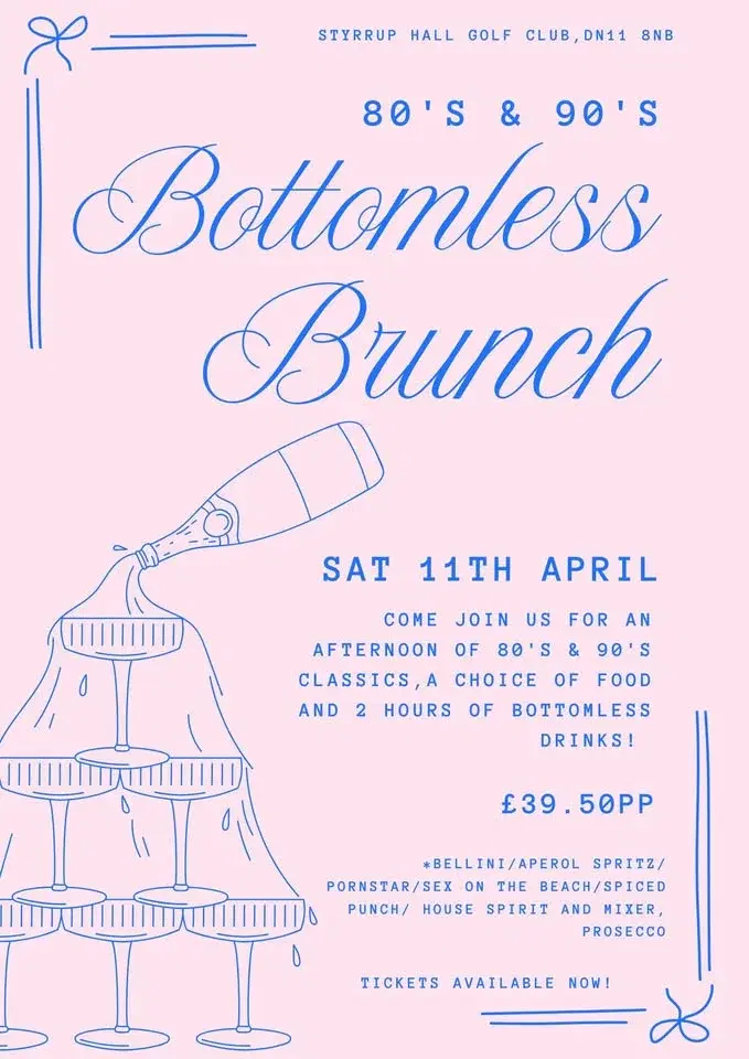 80's & 90's Bottomless Brunch