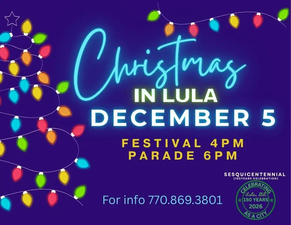 Christmas in Lula: Festival & Lights Parade