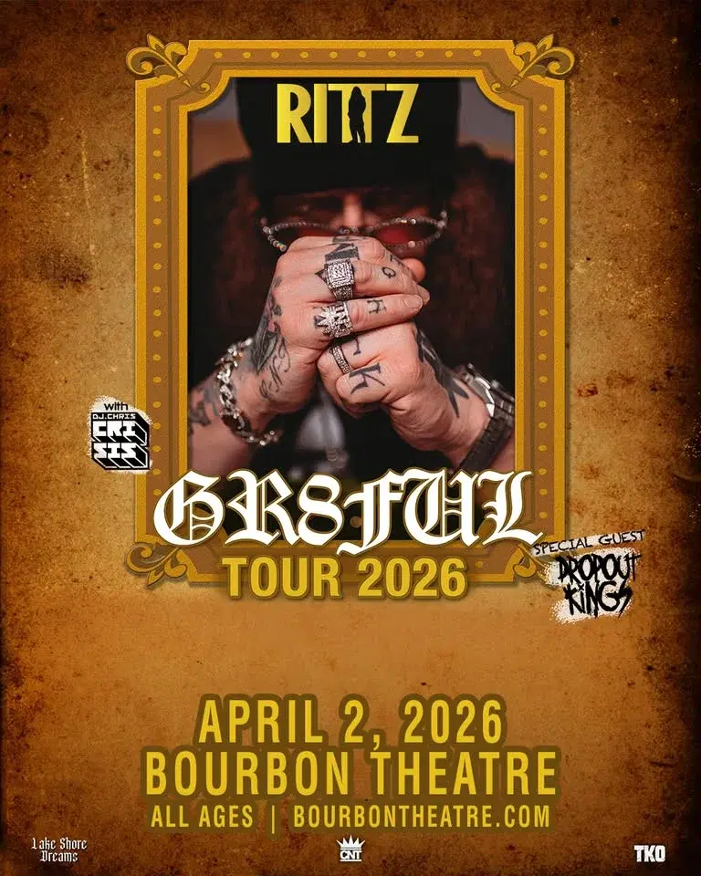 Rittz - Gr8ful Tour w/ Dropout Kings at Bourbon Theatre