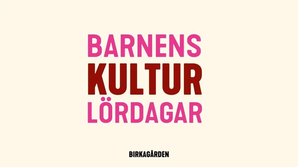 Barnens kulturlördag våren 2026