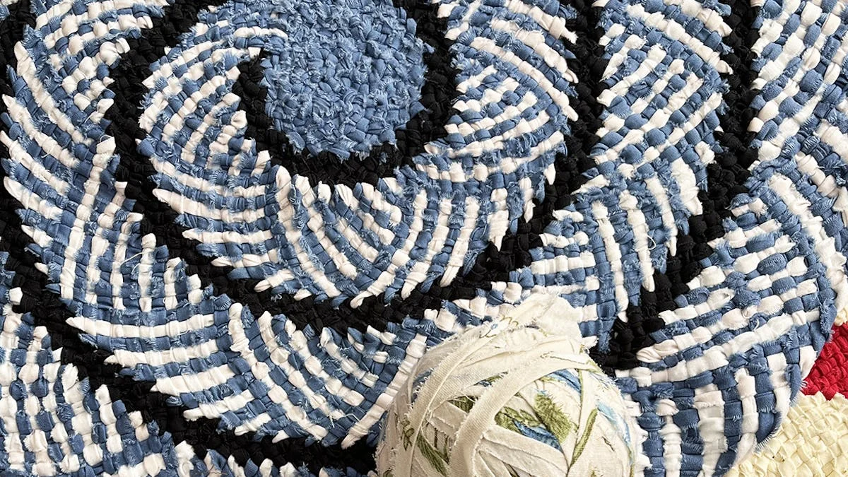 Kurs- Flätade trasmattor