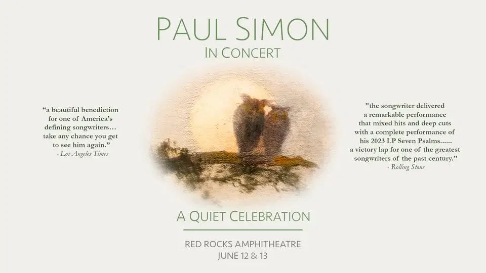 PAUL SIMON | 2 Nights | A Quiet Celebration | Red Rocks
