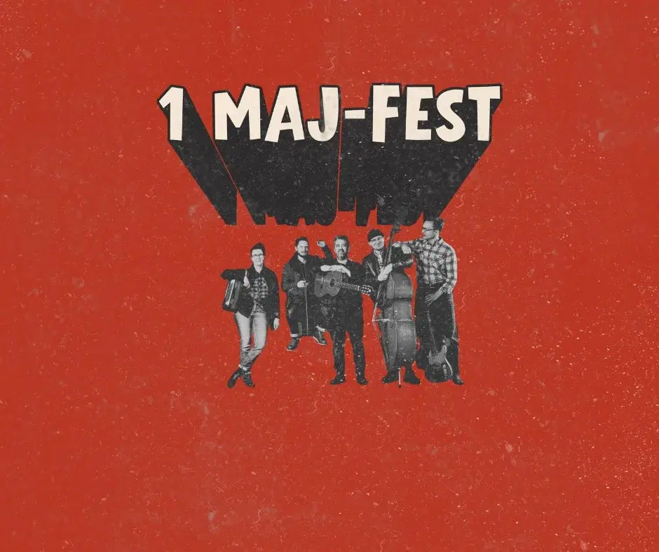 Första maj-fest på Hängmattan - De Offentliga Chaufförerna+DJ Betan