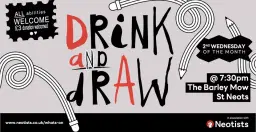 Drink and draw