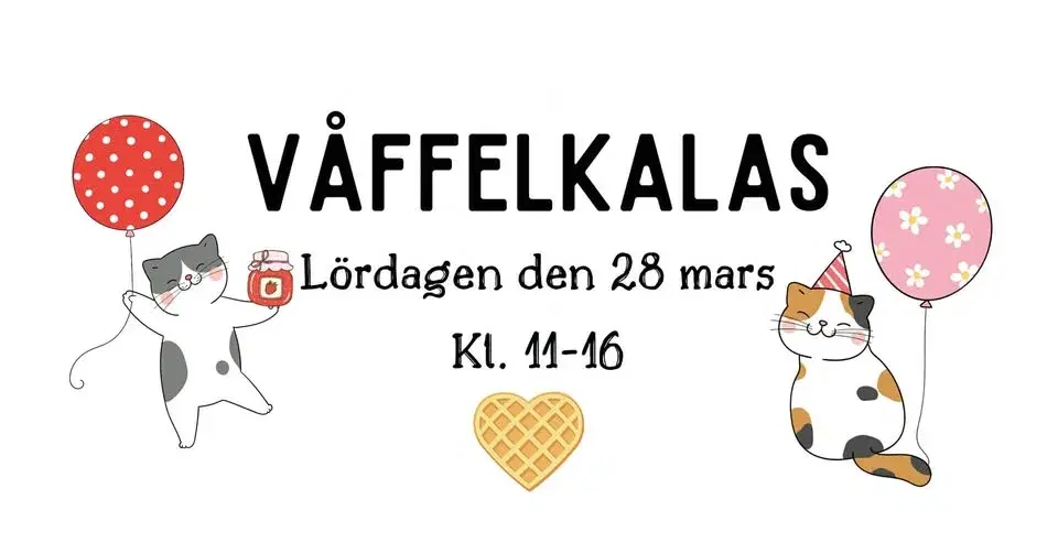 Våffelkalas