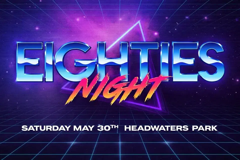 80s Night at Headwaters Park